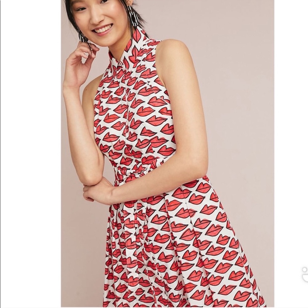 Ann Howell Bullard x Anthro Smooch Dress Size 0